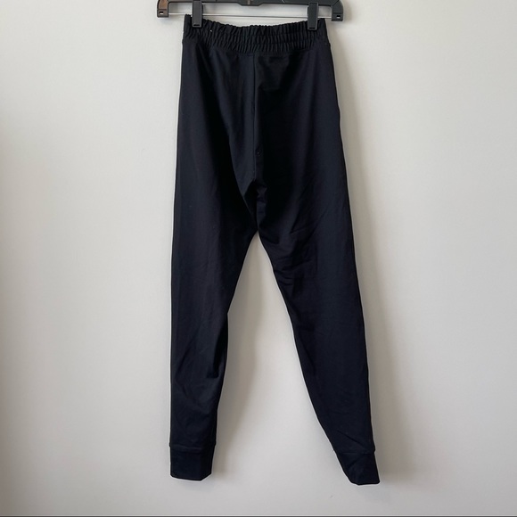 PINK Victoria’s Secret Black High Waisted Jogger Pants Size XS - Picture 10 of 16